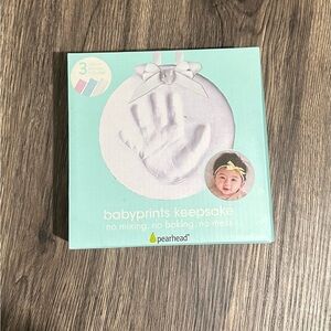 Pearhead Babyprints Keepsake Kit - White and Blue